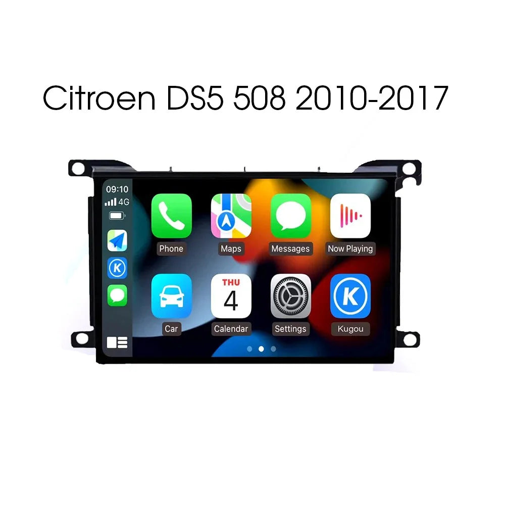 Radio Android Citroën 12 Citroen DS5 508 2010-2017