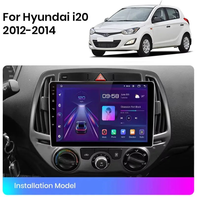 Radio Pantalla Carplay para Hyundai I20 2008-2012 - foto 2